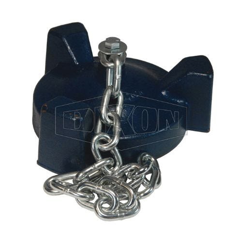 Dixon® Boss™ LPS HUC206400BC FIG 206 Hammer Union Blanking Cap, 4 in Nominal, Forged Steel