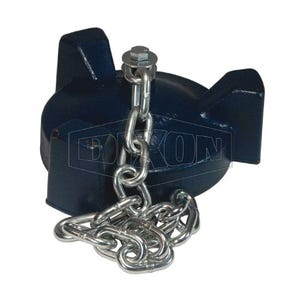 Dixon® Boss™ LPS HUC206400BC FIG 206 Hammer Union Blanking Cap, 4 in Nominal, Forged Steel