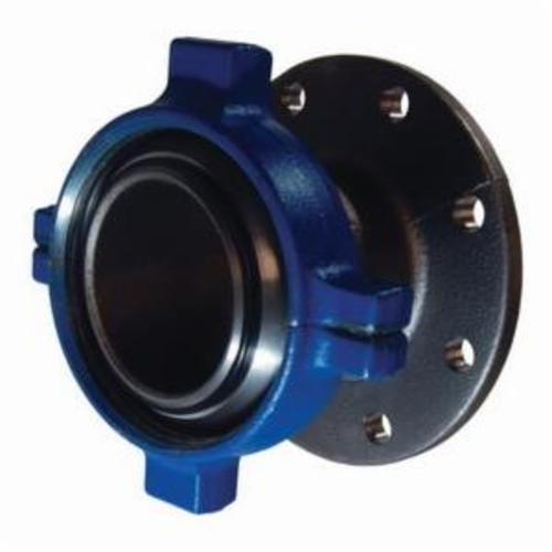 Dixon® HUM206400FLG 206 1 pc Hammer Union Adapter, 4 in Nominal, Flange x Male, Buna-N Seal/Forged Steel/Iron, Domestic