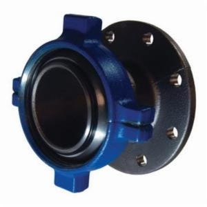 Dixon® HUM206400FLG 206 1 pc Hammer Union Adapter, 4 in Nominal, Flange x Male, Buna-N Seal/Forged Steel/Iron, Domestic