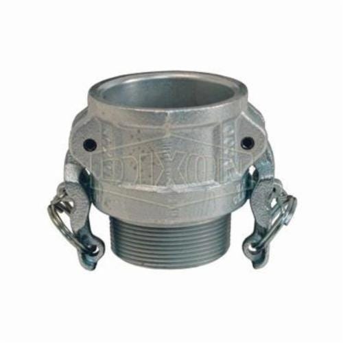 Dixon® IB200 Boss-Lock™ Type B Cam and Groove Coupler, 2 in Nominal, Female Coupler x MNPT End Style, Malleable Iron, Domestic