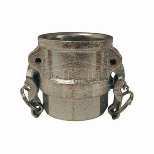 Dixon® ID150 Boss-Lock™ Type D Cam and Groove Coupler, 1-1/2 in Nominal, Female Coupler x FNPT End Style, Malleable Iron, Domestic