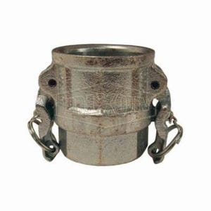 Dixon® ID150 Boss-Lock™ Type D Cam and Groove Coupler, 1-1/2 in Nominal, Female Coupler x FNPT End Style, Malleable Iron, Domestic