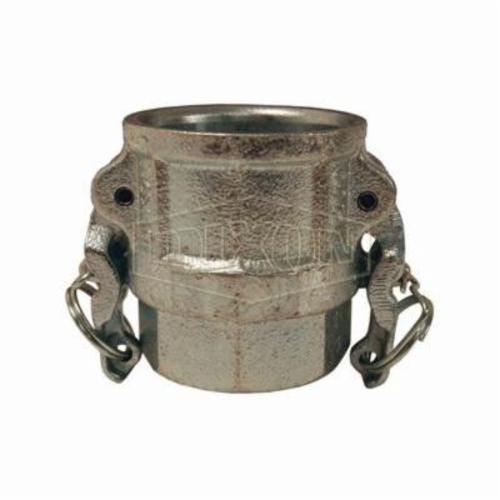 Dixon® ID600 Boss-Lock™ Type D Cam and Groove Coupler, 6 in Nominal, Female Coupler x FNPT End Style, Ductile Iron, Domestic