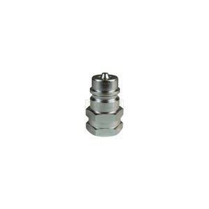 Dixon® K2BF2 DQC K Interchange Female Plug, 1/4-19 Nominal, Female BSPP, Steel