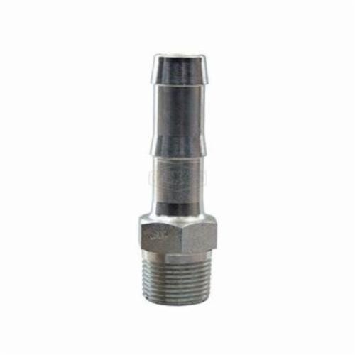 Dixon® KHN332 King™ Hex Nipple, 3/8-18 x 3/8 in Nominal, MNPT x Hose, Steel, Plated, Domestic