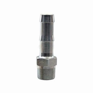 Dixon® KHN332 King™ Hex Nipple, 3/8-18 x 3/8 in Nominal, MNPT x Hose, Steel, Plated, Domestic