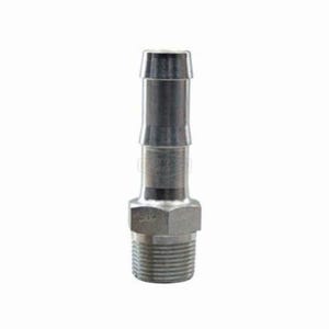 Dixon® KHN442 King™ Hex Nipple, 1/2-14 x 1/2 in Nominal, MNPT x Hose, Steel, Plated, Domestic