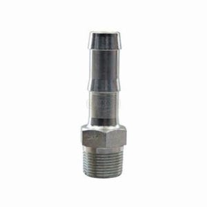 Dixon® KHN882 King™ Hex Nipple, 1-11-1/2 x 1 in Nominal, MNPT x Hose, Steel, Plated, Domestic