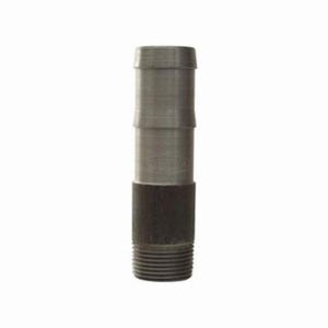 Dixon® KRN1210 King™ Round Nipple, 1-1/4 x 1-1/2 in Nominal, MNPT x Hose, Steel, Unplated, Domestic