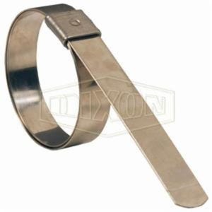 Dixon® KS11 K Series Universal Preformed Band Clamp, 2-3/4 in ID x 0.03 in Thick, 300 Stainless Steel, Domestic