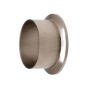 Dixon® Weld Ferrule, Long, Series: L14AM7, Fitting/Connector Type: Ferrule, 4 in Nominal Size, 250 psi, 316L Stainless Steel, 1-1/8 in L