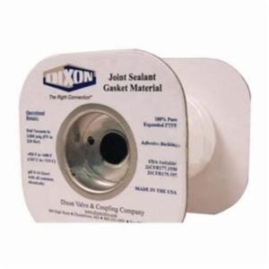 Dixon® LCJS8-15 Joint Sealant Gasket, 15 ft L x 1/2 in W, 3000 psi, PTFE, Domestic