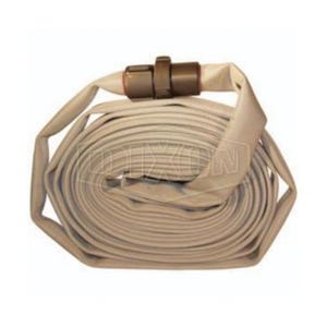 Dixon® M25-25RAF Single Jacket Mill Hose, 2-1/2 in, NST (NH), 25 ft L, 112 psi, Synthetic, Domestic