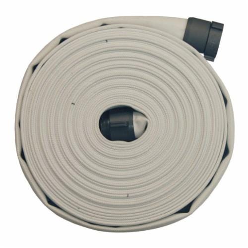 Dixon® M25-50RAS Single Jacket Mill Hose, 2-1/2 in, NPSH, 50 ft L L, 112 psi Working, Aluminum, Domestic
