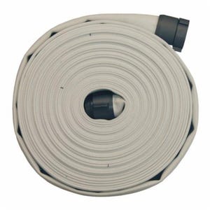 Dixon® M25-50RAS Single Jacket Mill Hose, 2-1/2 in, NPSH, 50 ft L L, 112 psi Working, Aluminum, Domestic