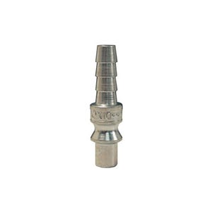 Dixon® M2S3 M Series ARO Quick Disconnect Pneumatic Plug, 1/4 in Nominal, Quick Disconnect Plug x Standard Hose Barb, 300 psi Pressure, Steel, Domestic