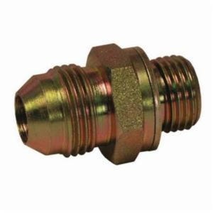 Dixon® M7400-16-33 Hydraulic Adapter, 1-5/16-12 x M33x2 Nominal, 37° Male JIC Flare x Male Metric Parallel, Steel
