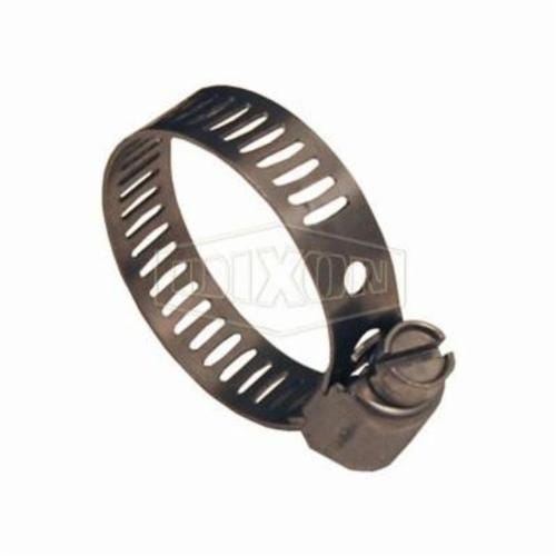 Dixon® MAH12 Miniature Worm Gear Clamp, 44/64 to 1-16/64 in Clamp, SS Band, SS Bolt