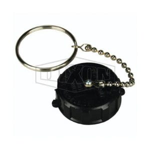 Dixon® ME109-NH3-1 Hose Cap with Chain Assembly, 1-3/4 in, Female ACME, Plastic, Domestic