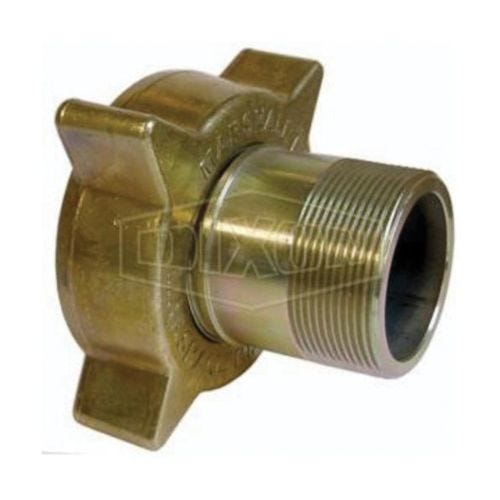 Dixon® ME130 Filler Coupling, 3-1/4 x 2 in, Female ACME x MNPT, Brass, Domestic