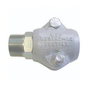 Dixon® ME3162-24 Clamp Style Filler Coupling, 1-1/2 in, MNPT, Steel