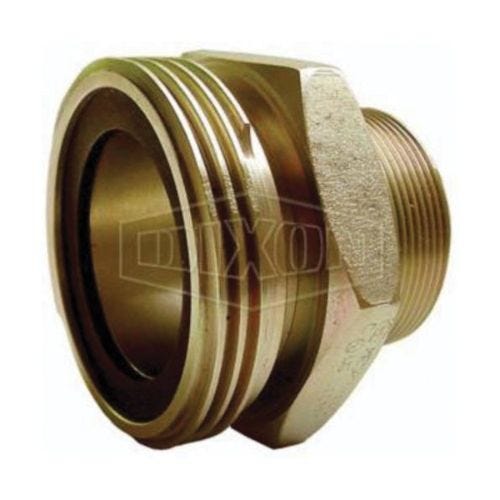 Dixon® ME503-16 Adapter, 3-1/4 x 2 in, Male ACME x MNPT, Brass