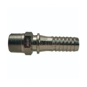 Dixon® MSC Boss™ Hose Stem, 3/8 in, MNPT x Hose Shank, Steel