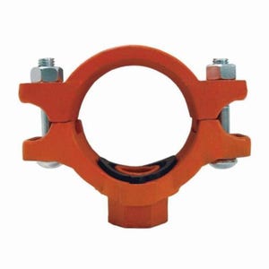 Dixon® MT2010 T Series Mechanical Tee, 2 in Nominal, Grooved End Style, Ductile Iron