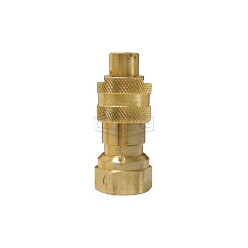 Dixon® Dix-Lock™ N4F3-B N Series Bowes Interchange Female Quick Disconnect Coupler, 3/8-18 Nominal, Quick Disconnect Coupler x NPTF, 300 psi Pressure