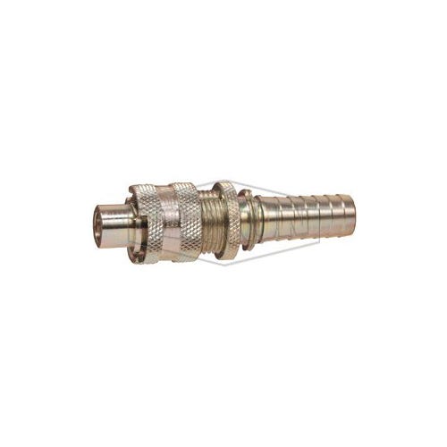 Dixon® N4S4-LS Dix-Lock™ Bowes Interchange Quick Disconnect Coupler, 1/2 in Nominal, Quick Disconnect Coupler x Hose Barb