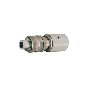 Dixon® Dix-Lock™ N4S6-LS-WF N Series Bowes Interchange Quick Disconnect Coupler with Male Locking Head Ferrule, 1/2 in Nominal