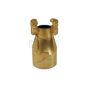 Dixon® Dual-Lock™ P4F4-B P Series Thor Interchange Female Quick Disconnect Plug, 1/2 in Nominal, Quick-Disconnect Plug x NPTF, Brass, Domestic