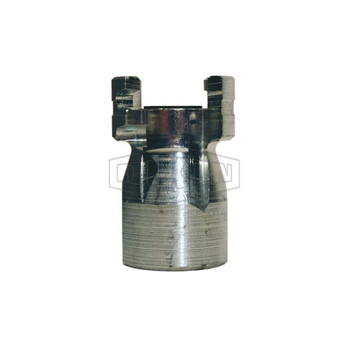 Dixon® Dual-Lock™ P4F8 P Series Thor Interchange Female Quick Disconnect Plug, 1 in Nominal, Quick-Disconnect Plug x NPTF, Steel, Domestic