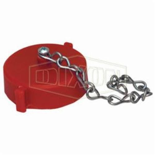 Dixon® PFCW150F Fire Cap with Chain, 1-1/2 in, Female NST (NH), Polycarbonate, Domestic
