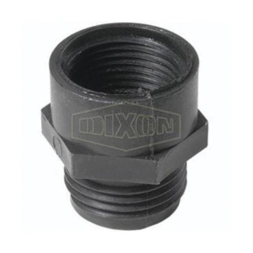 Dixon® PPA796 Tuff-Lite™ Garden Hose Adapter, 3/4 in, Male Garden Hose Thread x FNPT, Polypropylene, Domestic