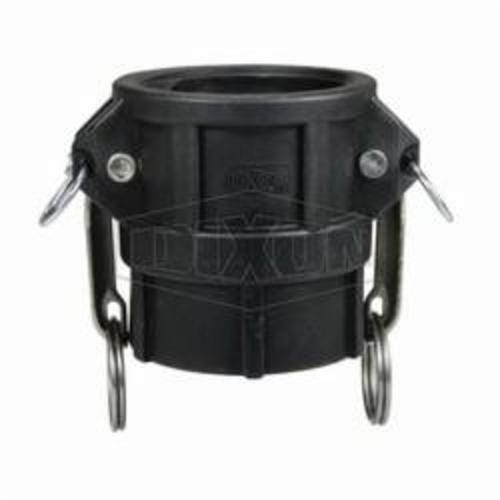 Dixon® PPD300 Type D Cam and Groove Coupler, 3 in Nominal, Female Coupler x FNPT End Style, Polypropylene, Domestic