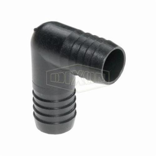 Dixon® PPLSS22 Tuff-Lite™ 90°  Hose Elbow, 1/4 in, Hose Barb, Polypropylene, Domestic