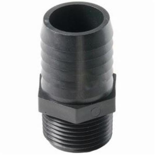 Dixon® PPN150 Tuff-Lite™ Hose Insert, 1-1/4 in, MNPT x Hose Shank, Polypropylene, Domestic, 1.375 in Barb Length