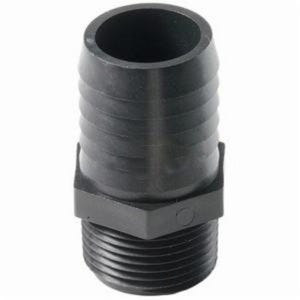 Dixon® PPN66 Tuff-Lite™ Insert, 3/4 in, Hose Shank x MNPT, Polypropylene