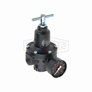 Norgren® by Dixon® R11-061RG 1 Series General T-Handle Regulator with GC620 Gauge, 1/2 in PTF, 260 scfm, 5 to 125 psi Pressure