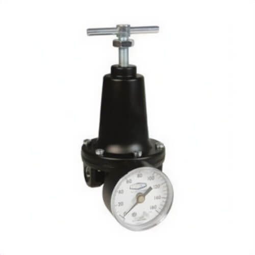 Watts by Dixon® R119-04CG Relieving Standard Regulator with GC230 Gauge, 1/2 in NPT, 150 scfm, 2 to 125 psig Pressure