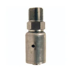 Dixon® R12P1250 Holedall® Uni-Range Coupling, 3/4 in ID x 1-6/64 to 1-12/64 in OD Nominal, MNPT, Stainless Steel, Domestic