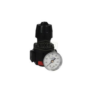 Wilkerson® by Dixon® R16-02RG Self-Relieving Standard Compact Regulator with GC230 Gauge, 1/4 in NPT/BSPP-G