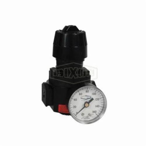 Wilkerson® by Dixon® R16-03RG Self-Relieving Standard Compact Regulator with GC230 Gauge, 3/8 in NPT/BSPP-G