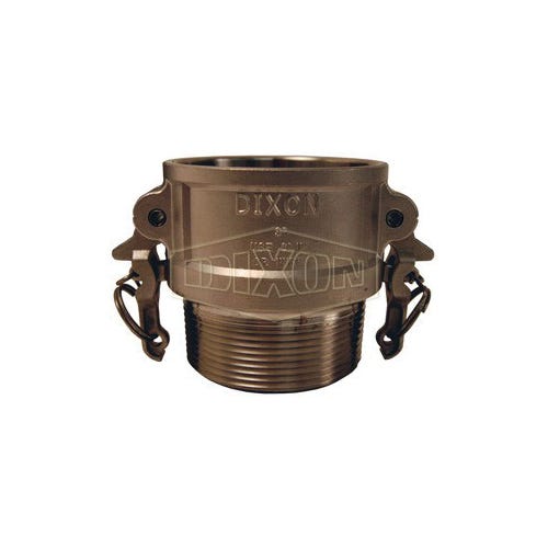 Dixon® RB100BL Boss-Lock™ Type B Cam and Groove Coupler, 1 in Nominal, Female Coupler x MNPT End Style, 316 Stainless Steel