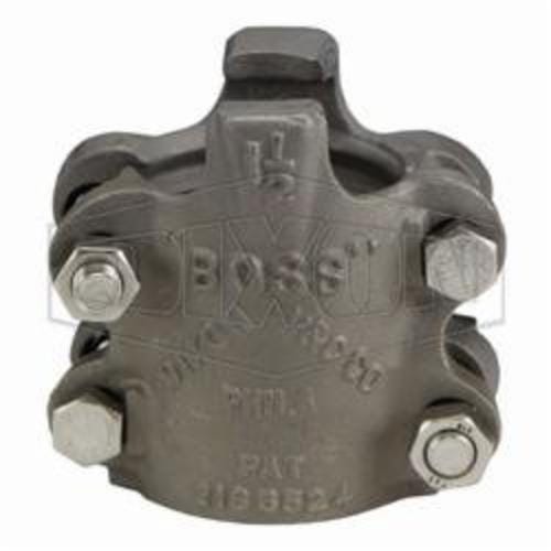 Dixon® RB24 Boss™ 4-Bolt Clamp, 2-24/64 to 2-36/64 in Nominal, Stainless Steel Band, Domestic