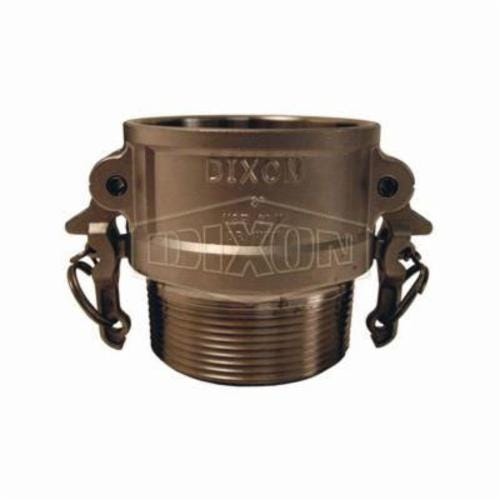 Dixon® RB300BL Boss-Lock™ Type B Cam and Groove Coupler, 3 in Nominal, Female Coupler x MNPT End Style, 316 Stainless Steel, Domestic