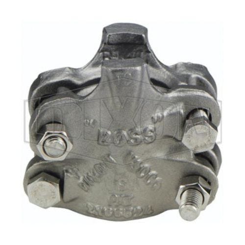 Dixon® RBU14 Boss™ 4-Bolt Clamp, 1-34/64 to 1-46/64 in Nominal, Stainless Steel Band, Domestic