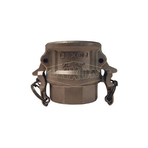 Dixon® RD200BL Boss-Lock™ Type D Cam and Groove Coupler, 2 in Nominal, Female Coupler x FNPT End Style, 316 Stainless Steel